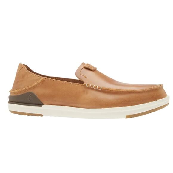 Olukai Mens Kakaha Loafers US 11 EU 44 Brown Leather EUC main image 14